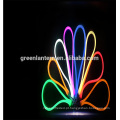 50m / roll impermeável ao ar livre Flex 5050 110v rgb neon strip